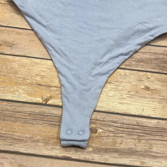 Naked Wardrobe The NW Sleeveless Bodysuit in Periwinkle Size Small - Picture 4 of 7